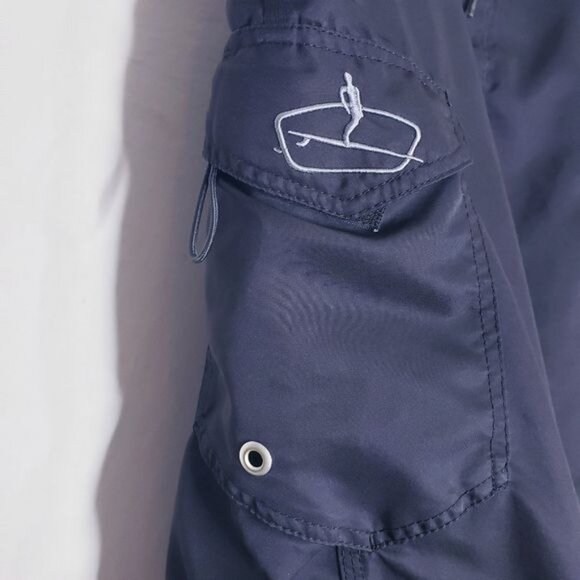 Ron Jon Surf Shop Black Swim Trunks Board Shorts Men's Size 30 - Picture 8 of 11